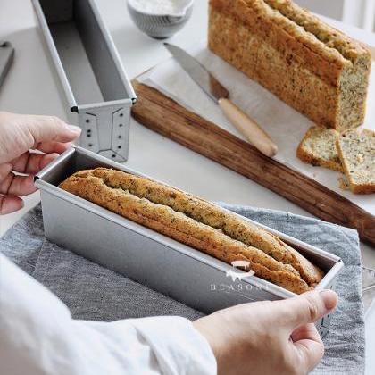 Japanese Retro Long Aluminized Steel Toast Bread..