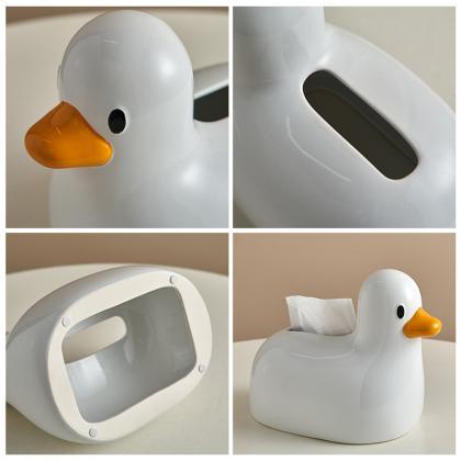 Napkin Organizer Animal Tissue Box Holder Duck..