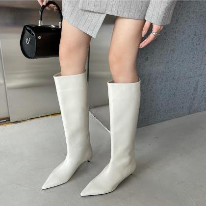 2023 Autumn And Winter Comfortable Pointed..