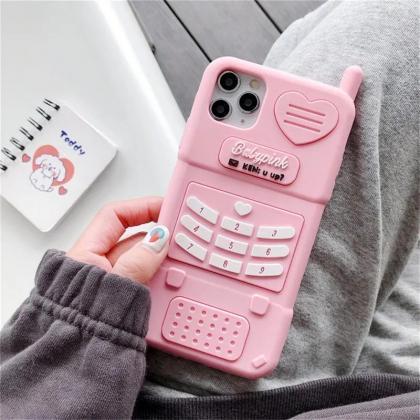 Cute Pink Love Heart Kid Girl Gift Phone Case For..