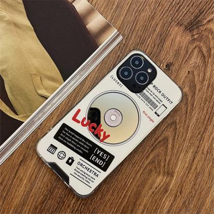 Ins Retro Fashion Cd Mirror Phone Case For Iphone..