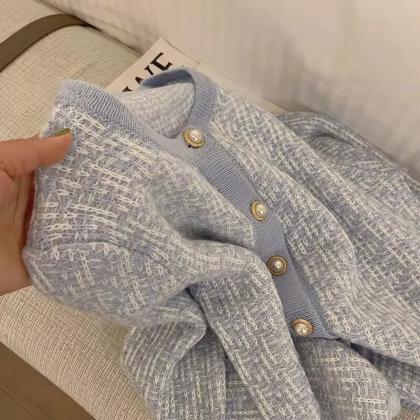 French Elegant Cardigan Sweater..