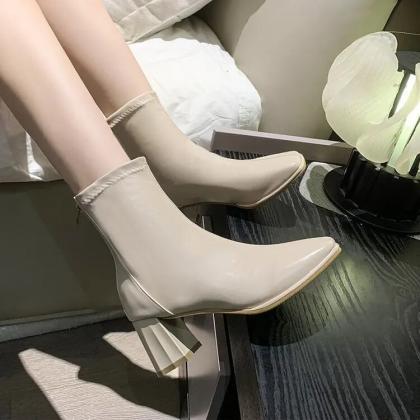 Ankle Boots Modern Women's Shoes..