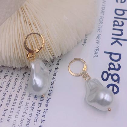 Fashion Simple Baroque Style Imitation Pearl..
