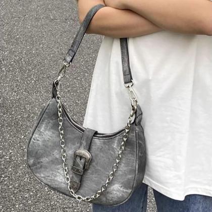 Vintage Shoulder Bags Female Fashion Summer Chains..