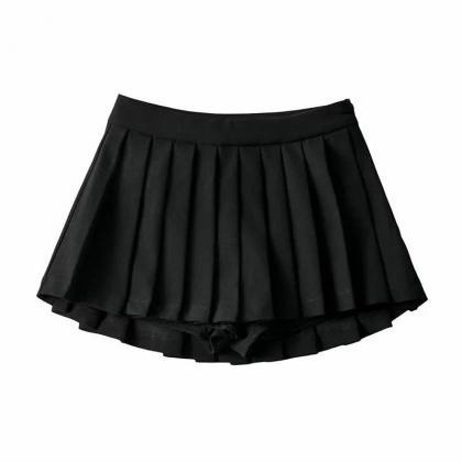 Womens Pleated Tennis Skirt Athletic Quick-dry..