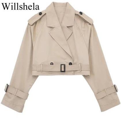Women's Motorcycle Contrast Color Embroidery Stitching Slim Jackets