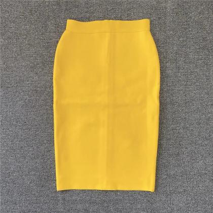 Womens High-waisted Pencil Skirts In Assorted..