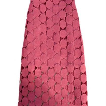 Womens Fashion Geometric Pattern High Waist Skirt..