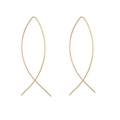 Enna Large Hoop Earring Silver - Elk Accessories main image 1