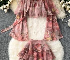 Fruella Top and Skirt Set