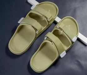 Comfortable Adjustable Strap Slide Sandals For Men on Luulla