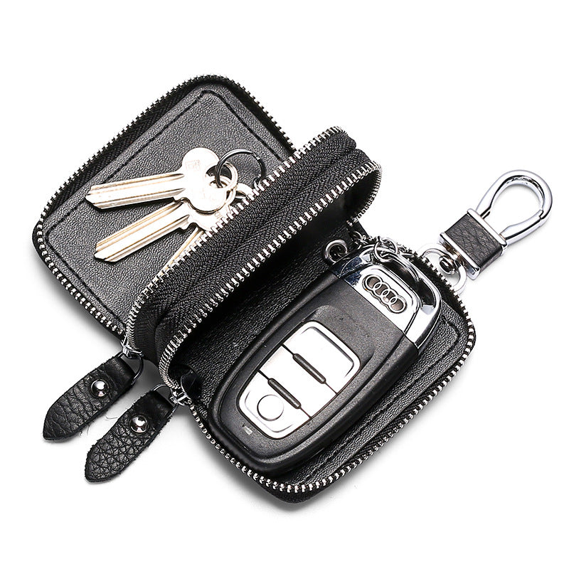 Multi Functional Leather Double Car Keys