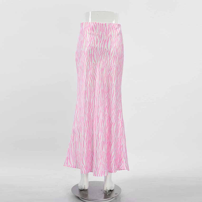 Sexy Zebra Print High Waist Tight Skirts