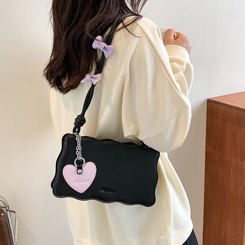 Trend Exquisite High Quality Bow Fashion Shoulder Underarm Handbags For Women Love Accessories
