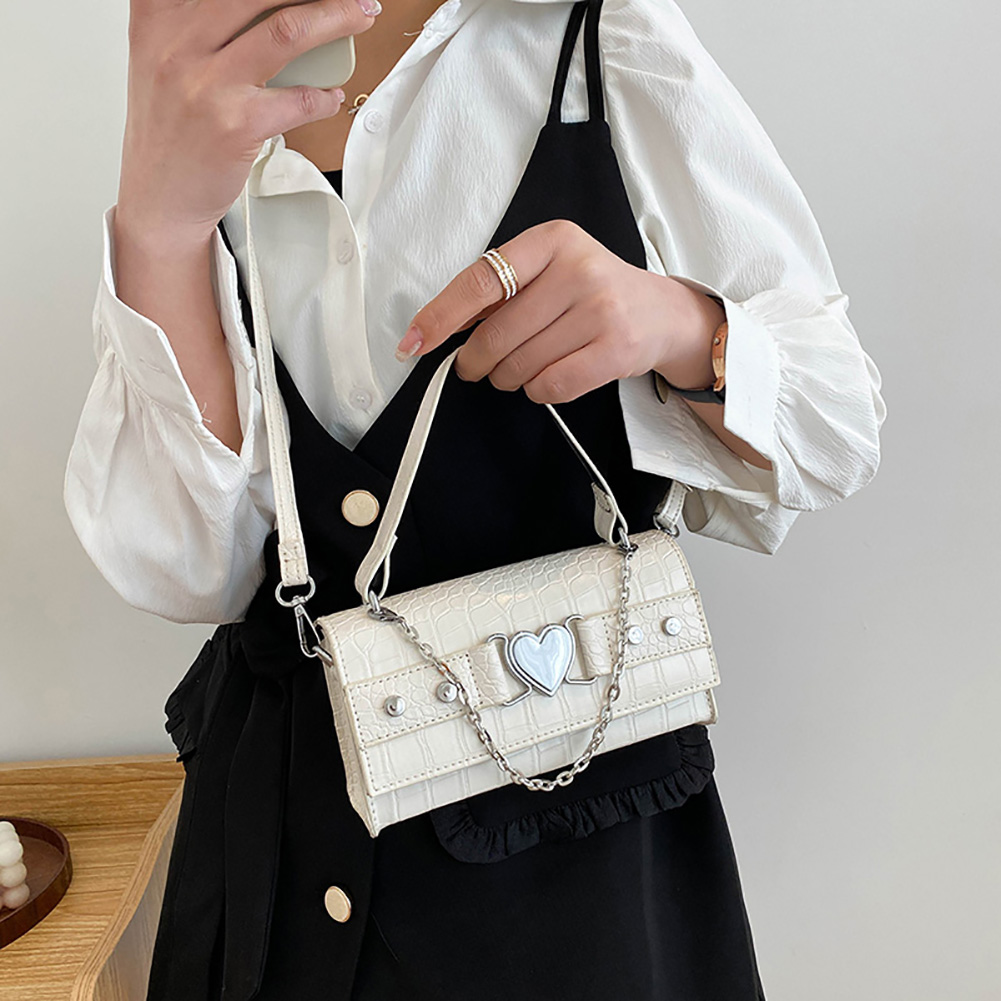Fashion Alligator Pattern Women Shoulder Messenger Bags Vintage Pu Leather Small Top-handle Handbag Casual Female Crossbody Bags