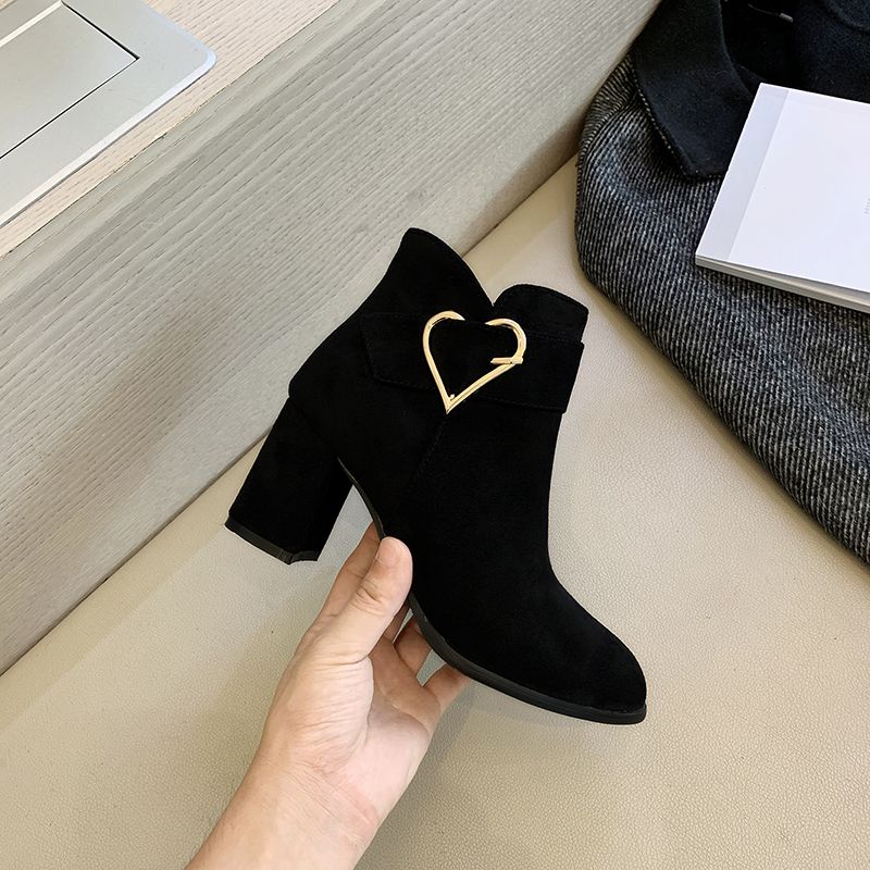 Bigtree 2020 New Autumn Winter Stiletto Thin High Heels Pointed Toe Leather  Zipper Style Sexy Ankle Womens Boots Bota Feminina - Women's Boots -  AliExpress