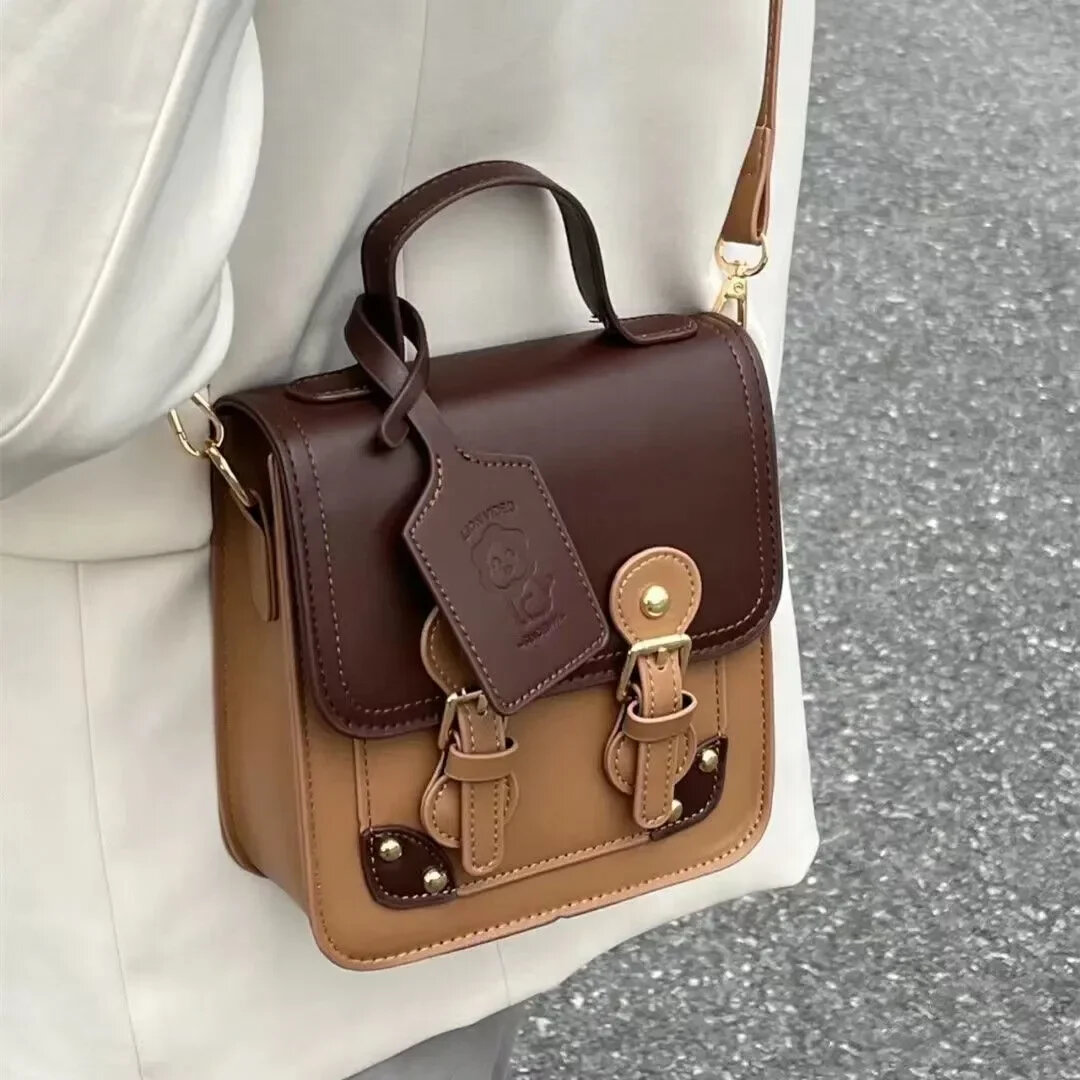 PU Leather Women's Underarm Handbag Short Handle One Shoulder