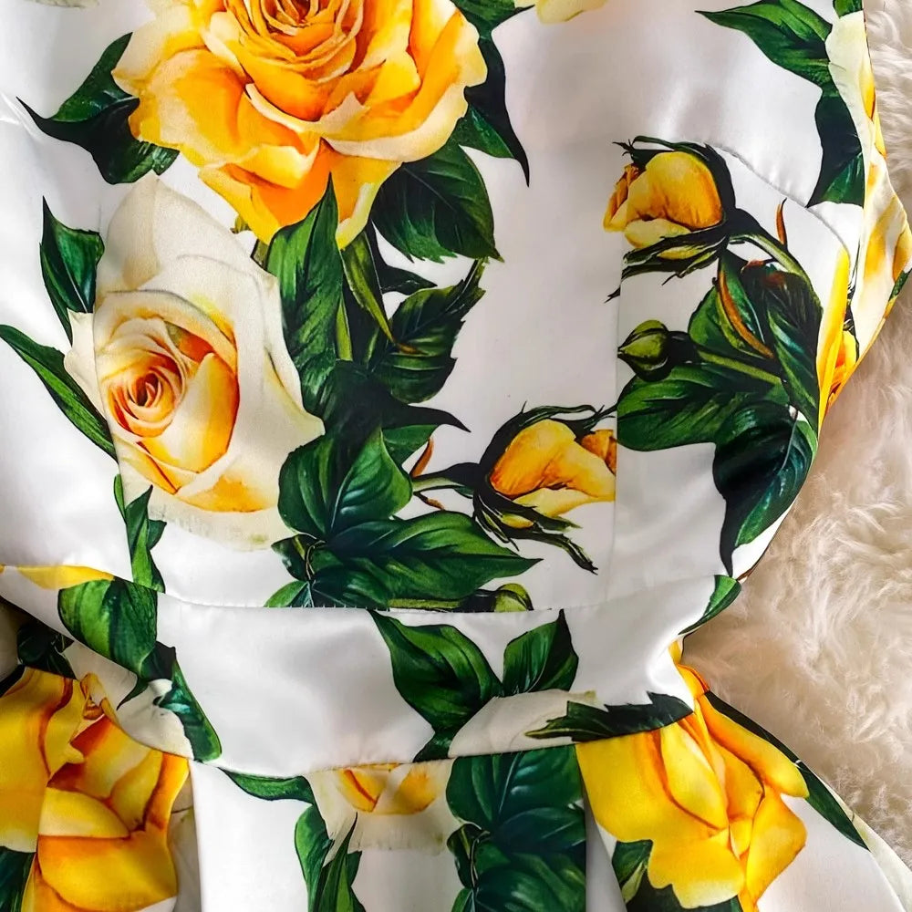 Floral Print Summer Dress