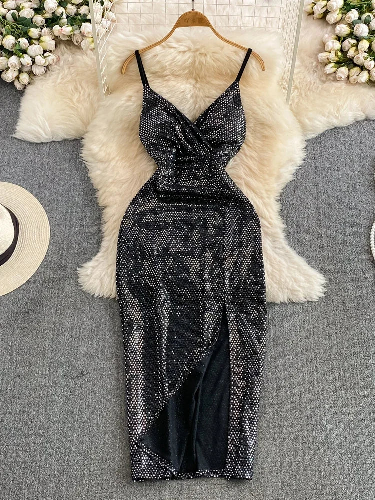 Sequin midi party dresses on sale