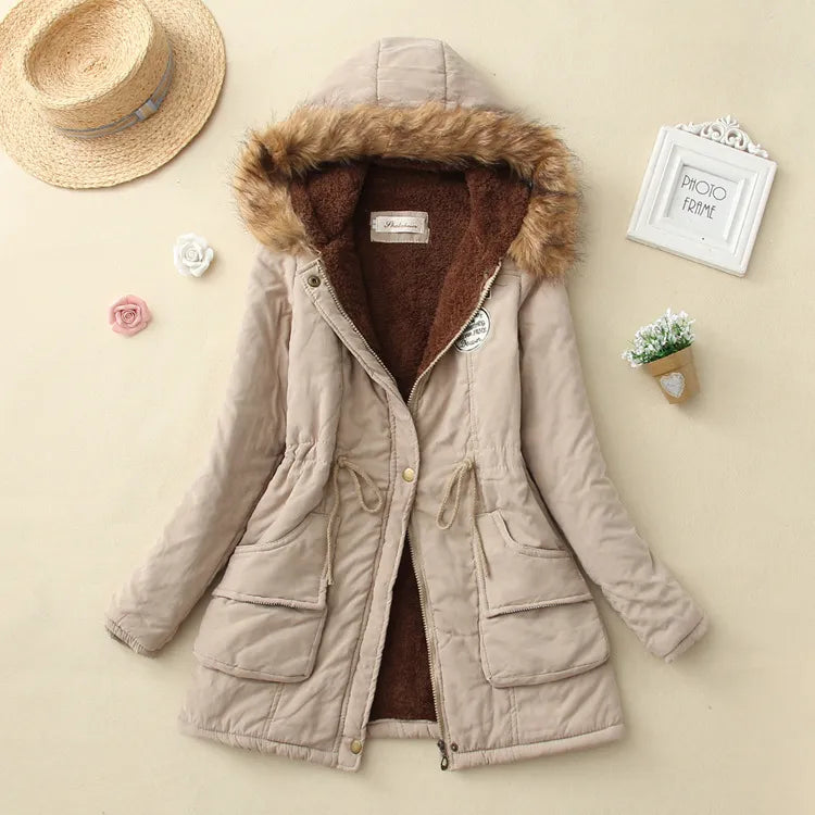 Perfect winter parka with faux fur trim shop