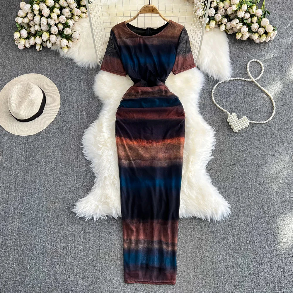 fitted bodycon dress Find Your Coast 5 o'clock Midi Bodycon Casual Dress XL main image 0
