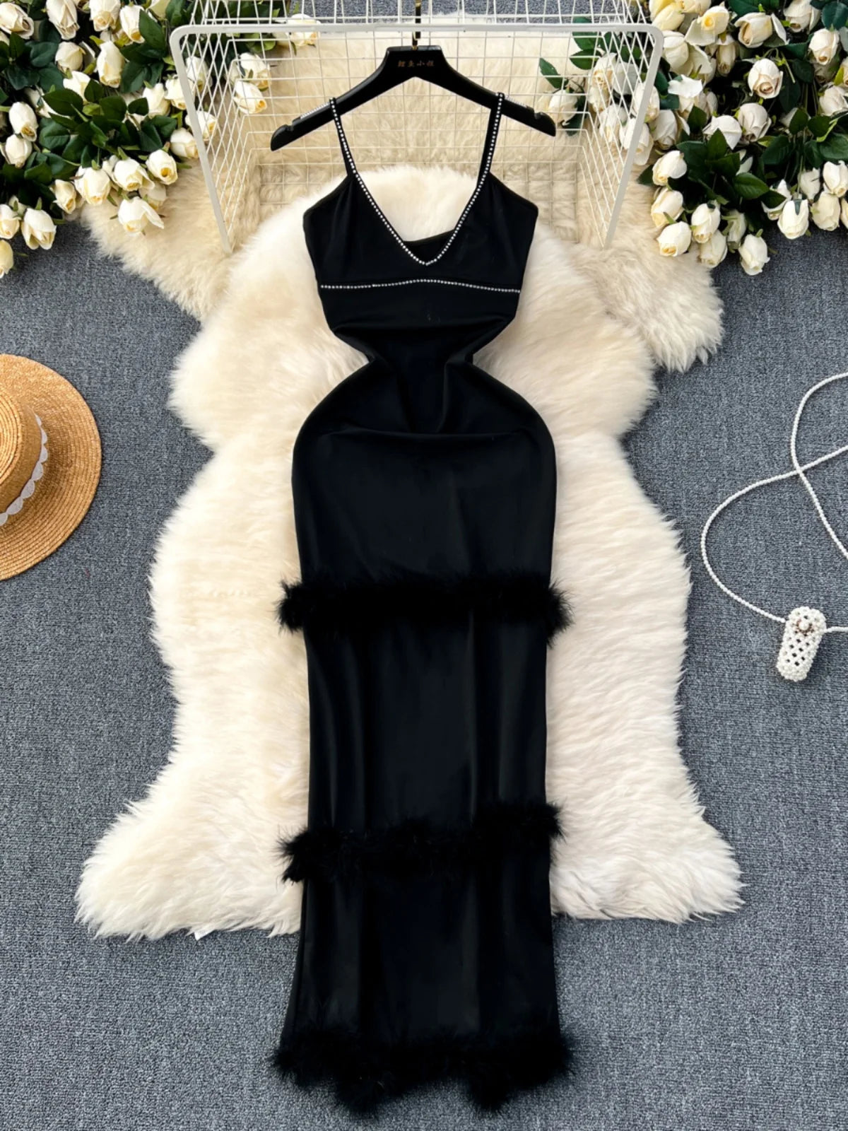 beautiful black maxi dress Amina Maxi Dress // Black Pigment – Young Fabulous & Broke