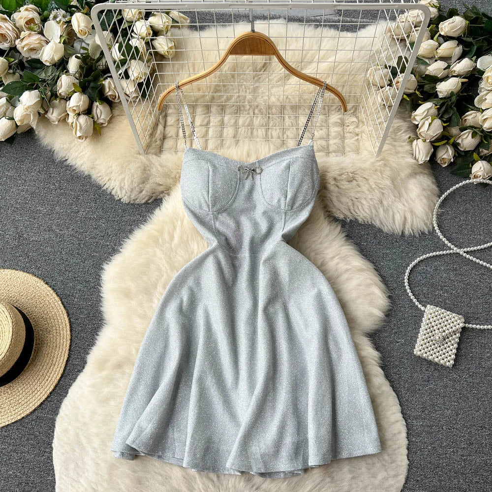 skater glitter dress Amazon.com: VERWIN Women's Sequins One Shoulder Long Sleeve Skater Dress