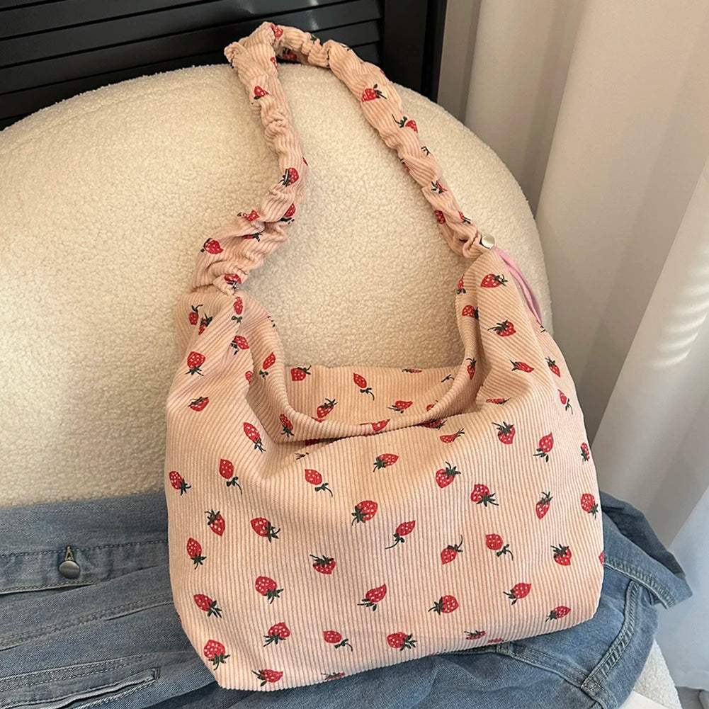 Strawberry print bag online