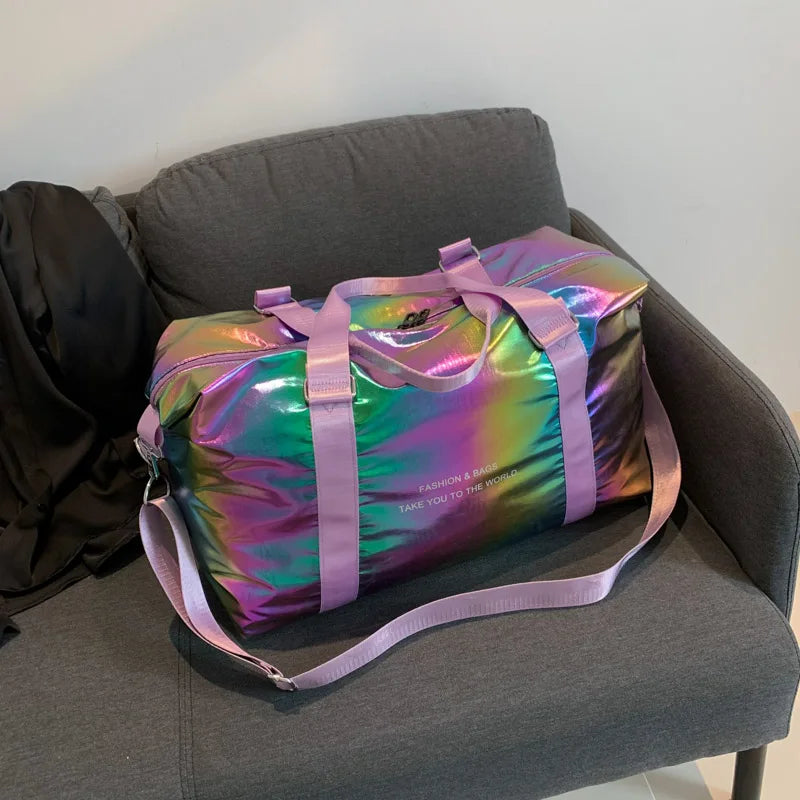 Holographic gym bag new arrivals