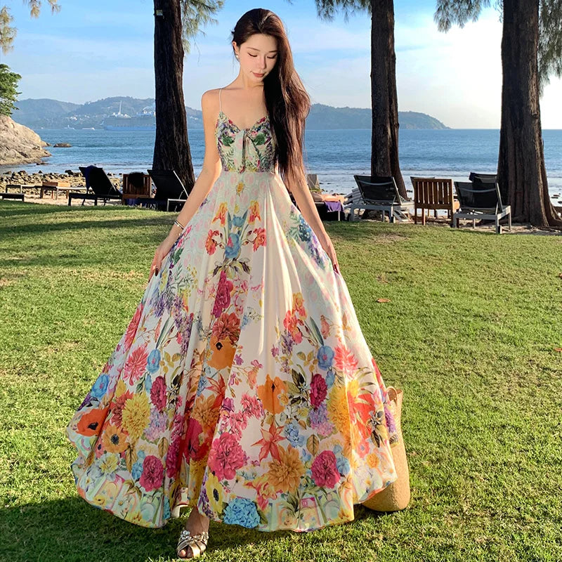 Elegant summer maxi dresses cheap