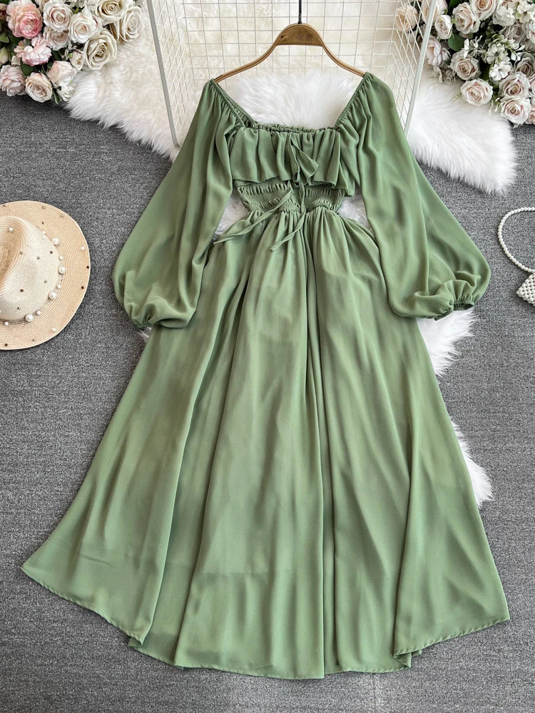 chinese dress ladies Vic - Long Sleeve Mini Dress main image 0