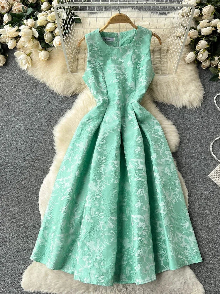 navy blue dress for baby girl Sweetheart Neckline A-Line Sleeveless Long Tulle Bridesmaid Dress main image 0