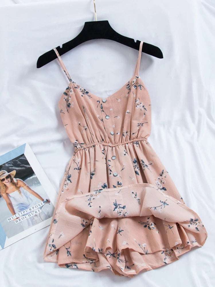 chic mini dress Chic Square Neck Mini Dress