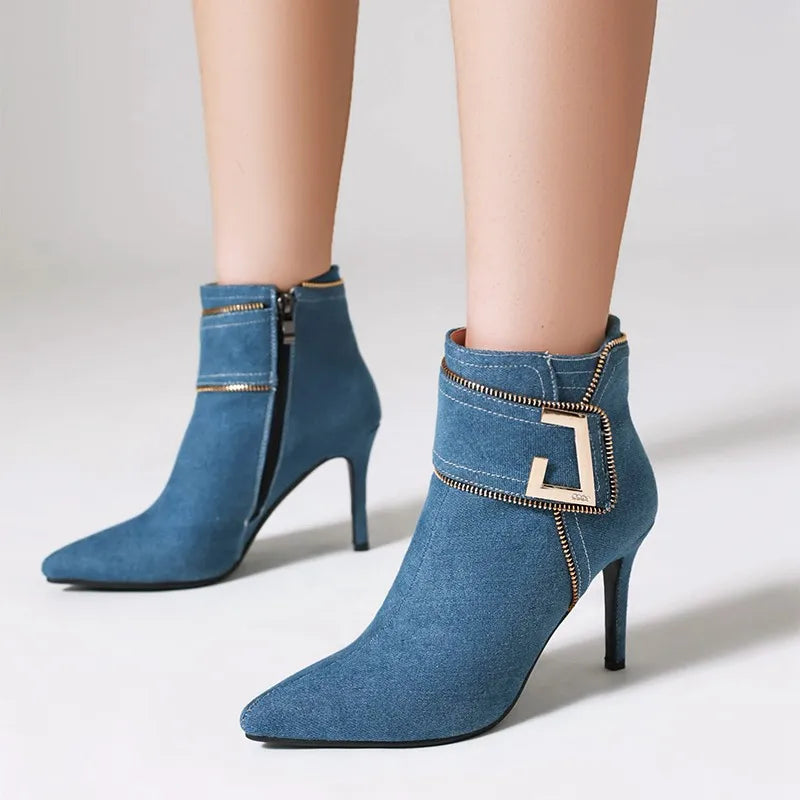 The giant heeled ankle boots sales