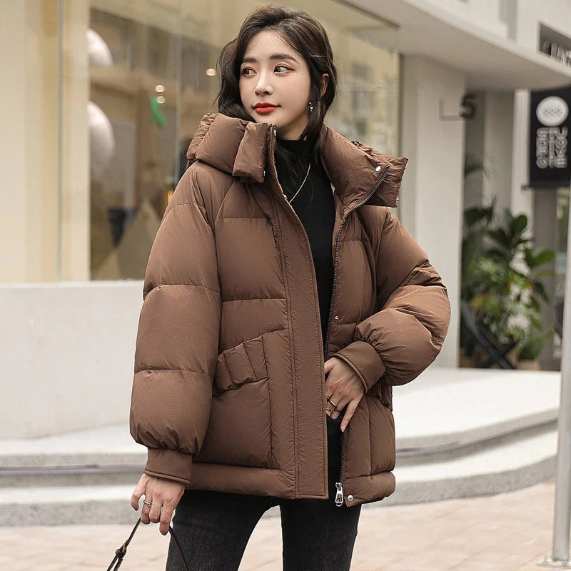 Oversized winter jacket womens store