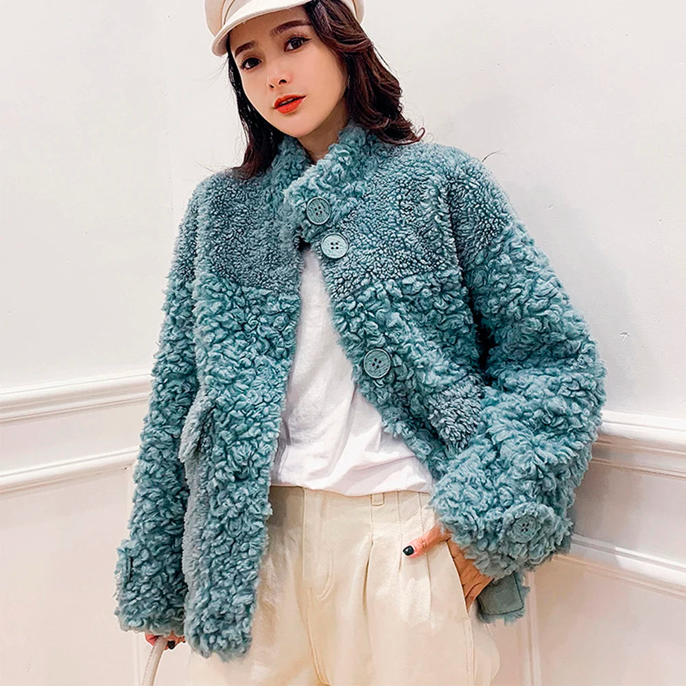 Real wool jacket outlet