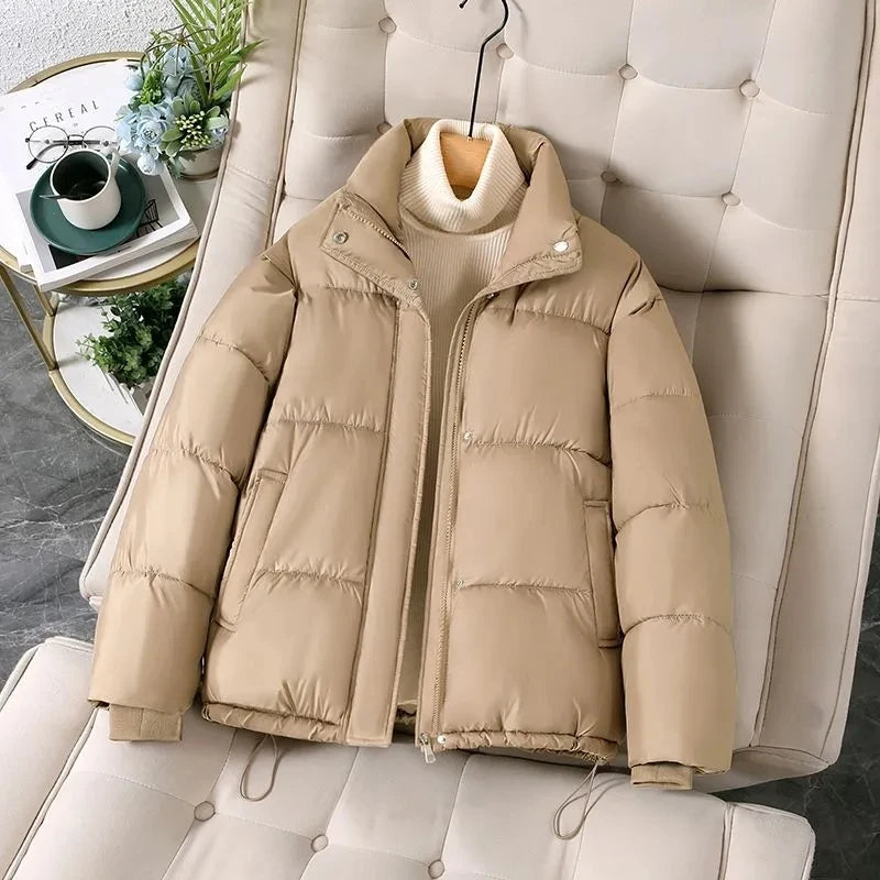 Beige winter jacket mens hot sale