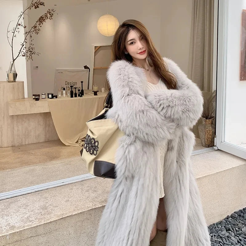 【値下げ】 ノートルエモア fluffy fur volume coat ベージュ - ジャケット・アウター ジャケット・アウター