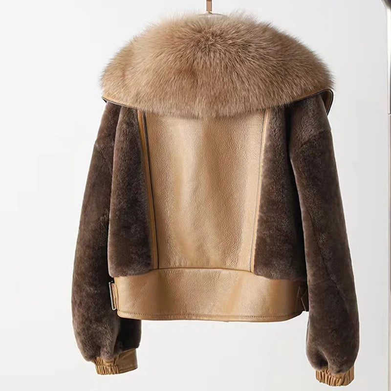 Layered In Luxury Fur Jacket