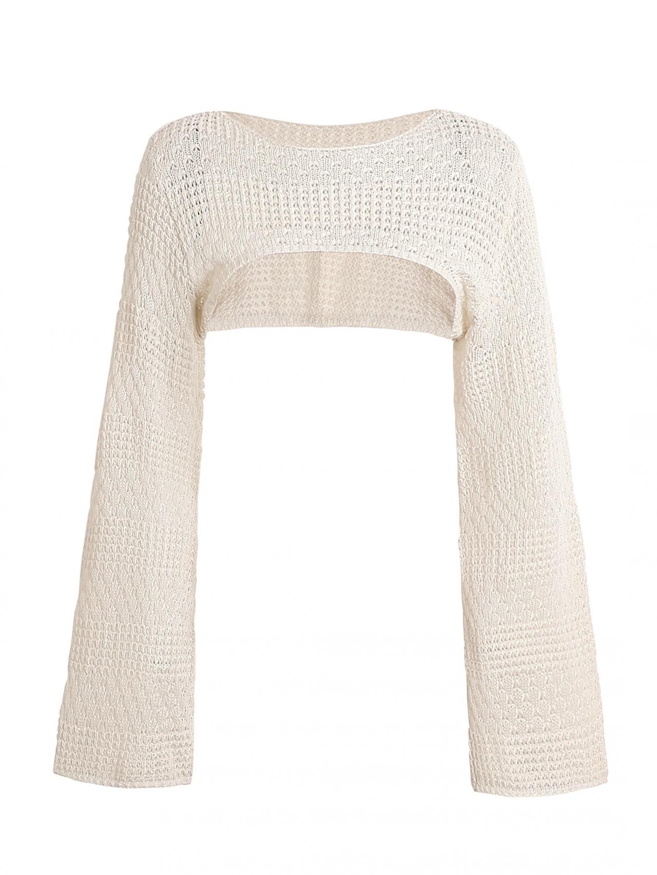 Cream bolero shrug sale