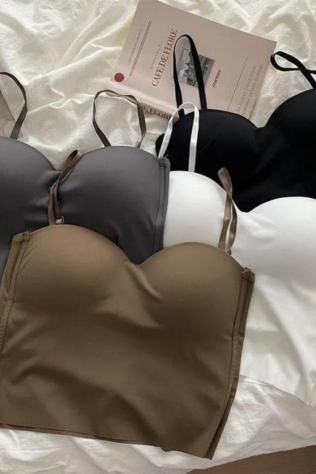 Womens Seamless Strapless Bra Multipack In Neutral Colors