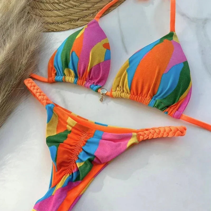 String Bikini Top- 