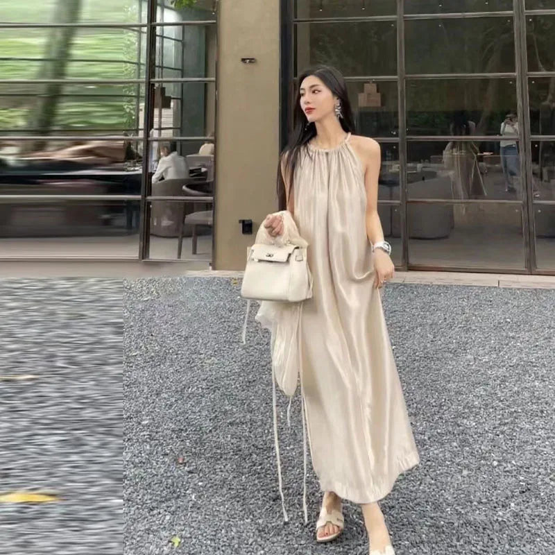 Beige Luxe Felicity Modest Elegant Formal Dress