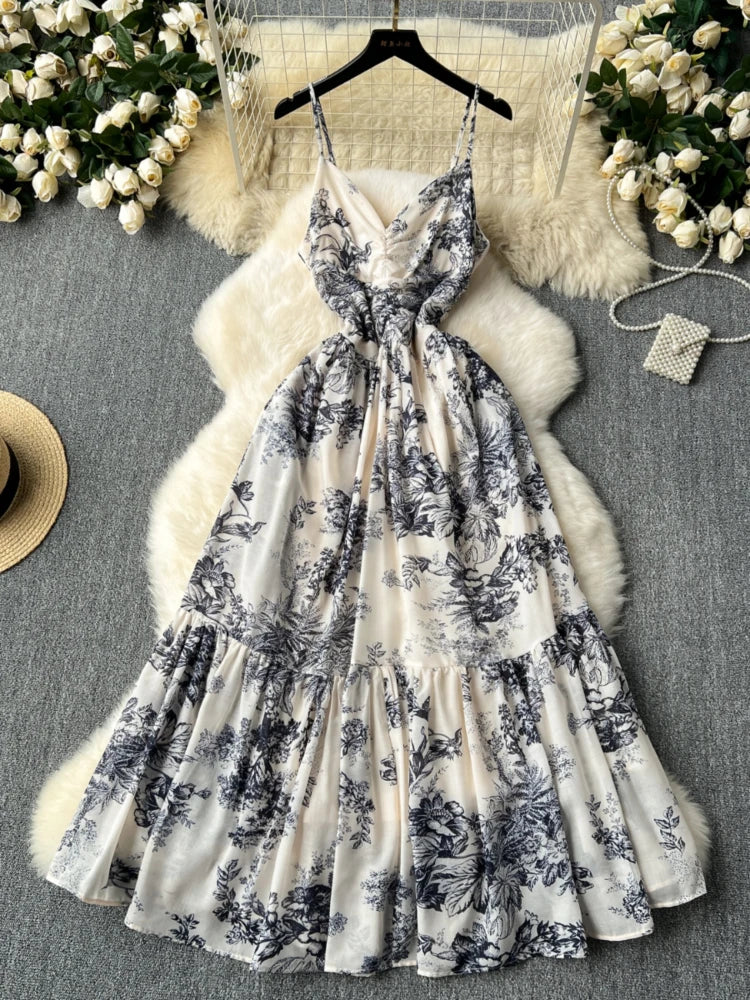 Comfy Summer Floral Maxi Dress main image 0